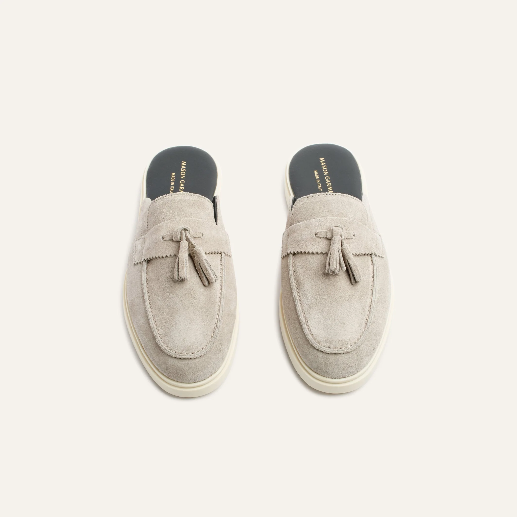 Amalfi Mule Tassle Taupe - Image 4