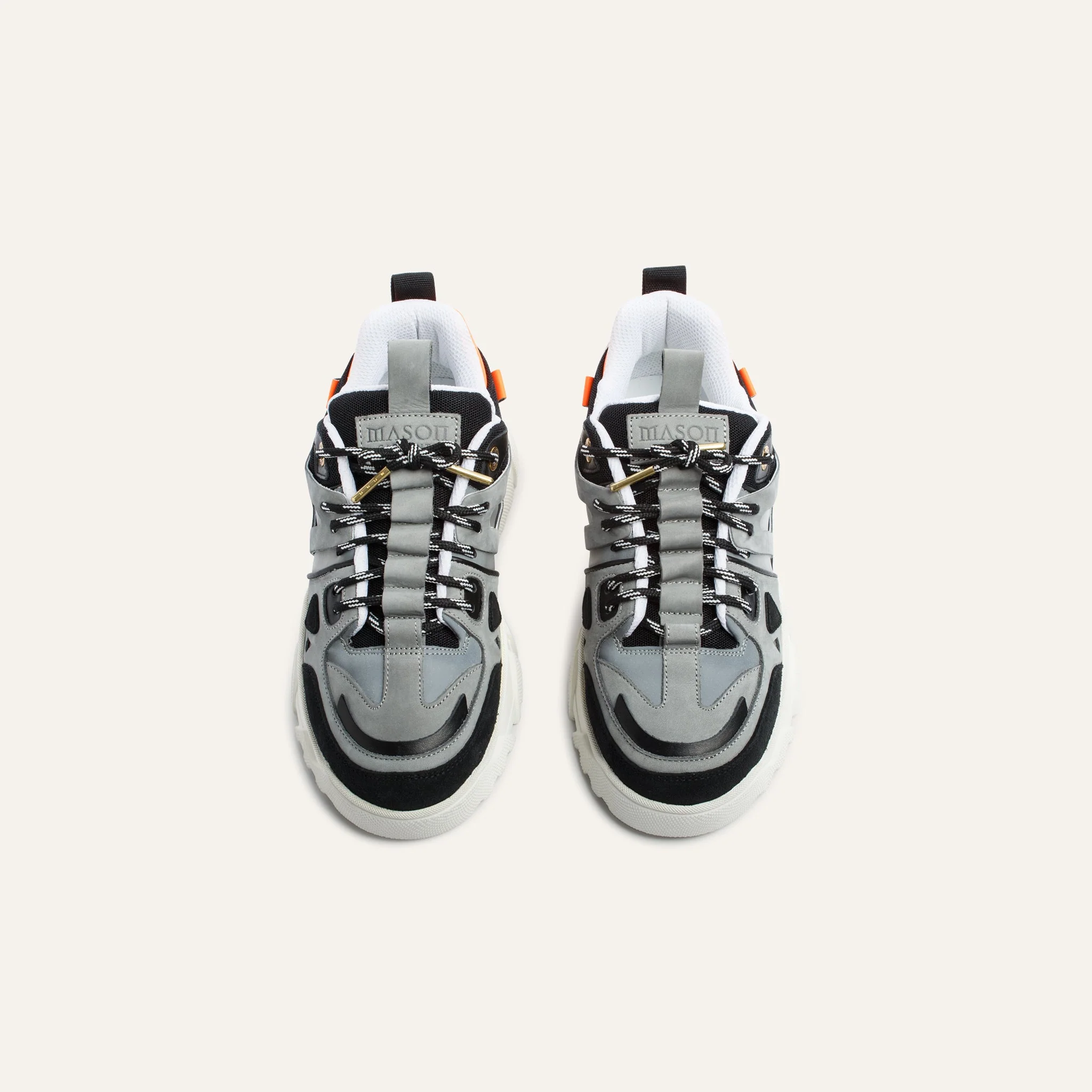 Genova Leather Nubuck Grey - Image 4